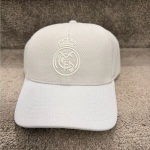 Real Madrid White Cap
